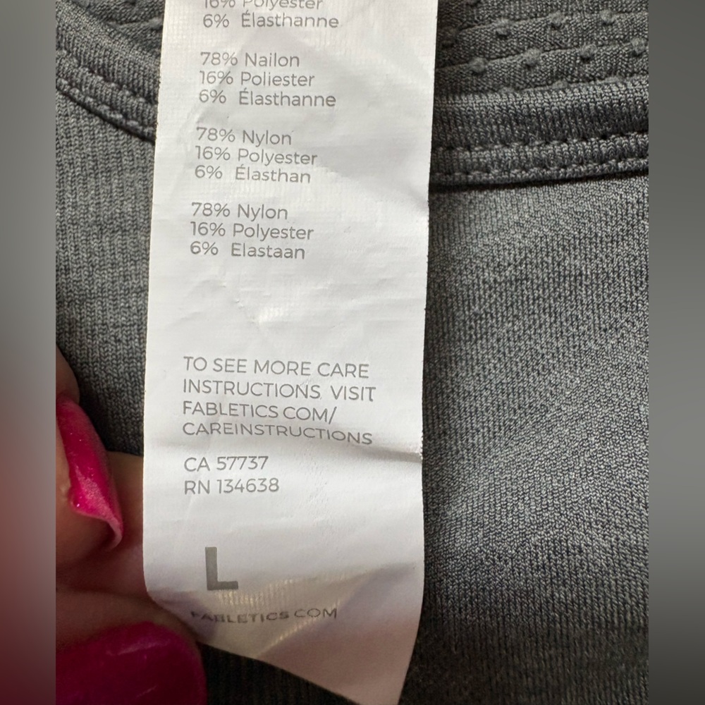 Fabletics Mesh Sports Bra - Picture 3 of 4